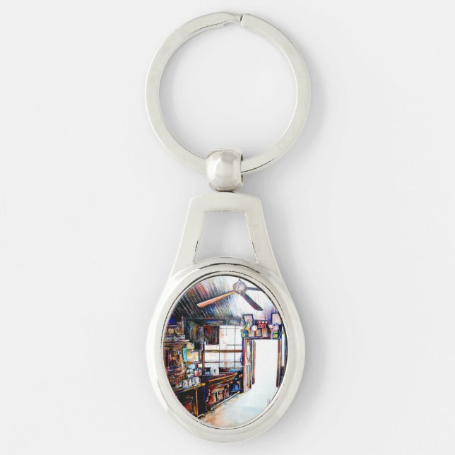 Love is Not a Wall, It's a Bridge Keychain (Front)