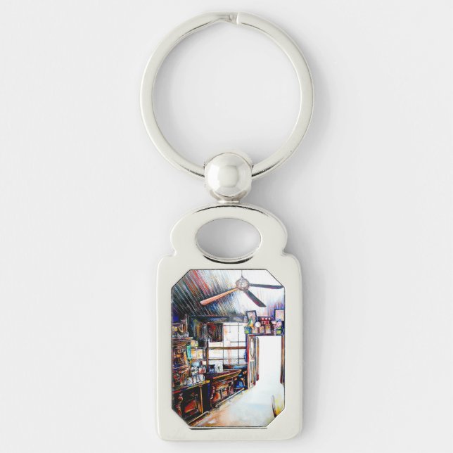 Love is Not a Wall, It's a Bridge Keychain (Front)