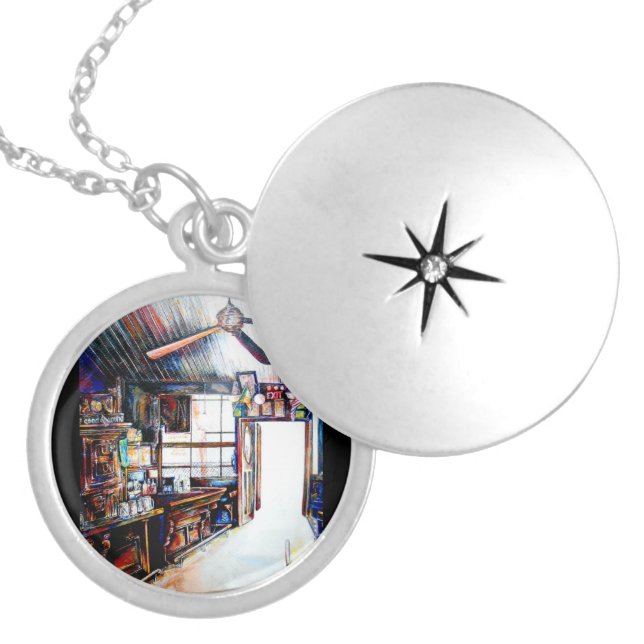 Love is Not a Wall, It's a Bridge Locket Necklace (Front)