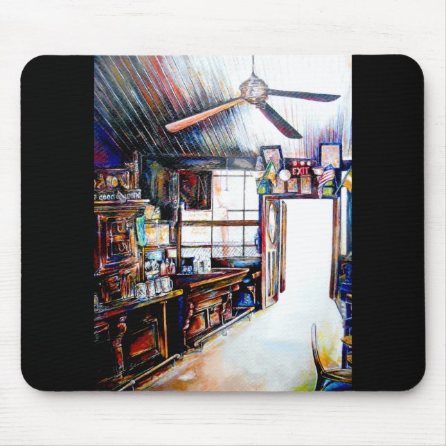 Love is Not a Wall, It's a Bridge Mouse Pad (Front)