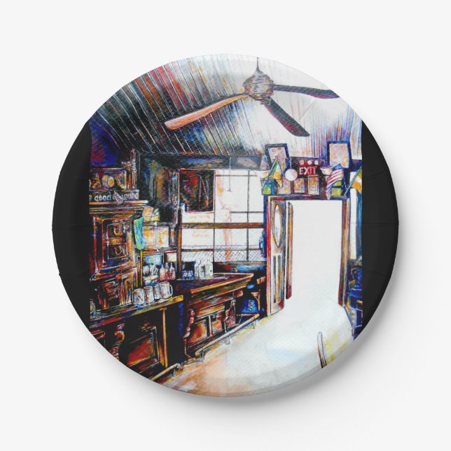 Love is Not a Wall, It's a Bridge Paper Plates (Front)