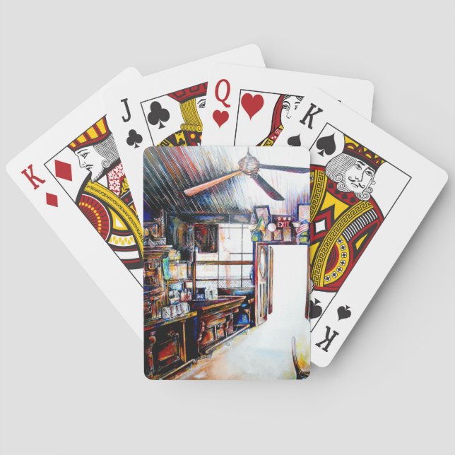 Love is Not a Wall, It's a Bridge Poker Cards (Back)