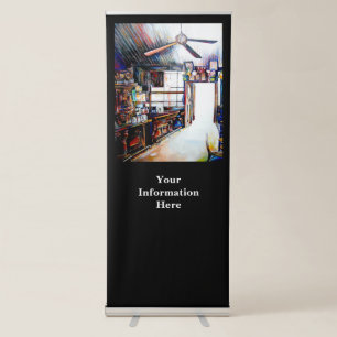 Love is Not a Wall, It's a Bridge Retractable Banner