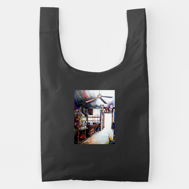 Love is Not a Wall, It's a Bridge Reusable Bag (Front)