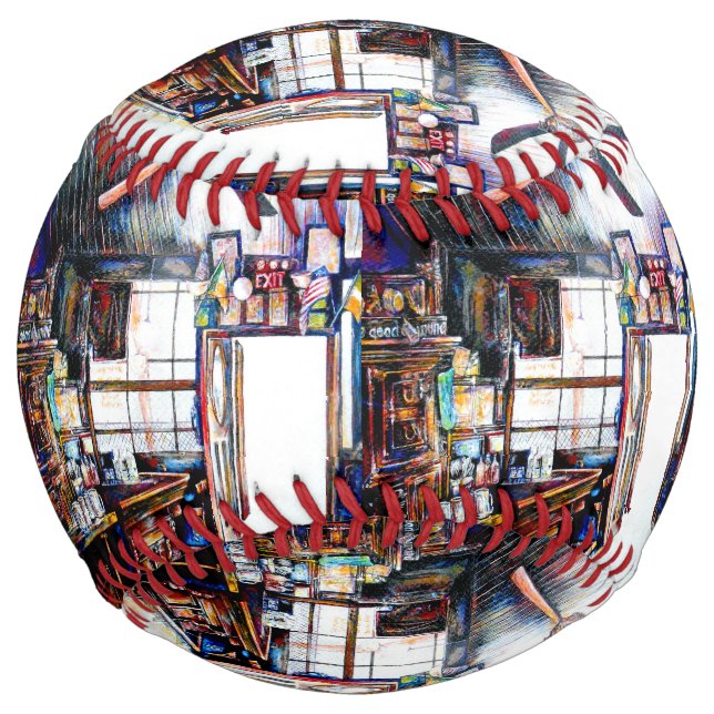 Love is Not a Wall, It's a Bridge Softball (Front)