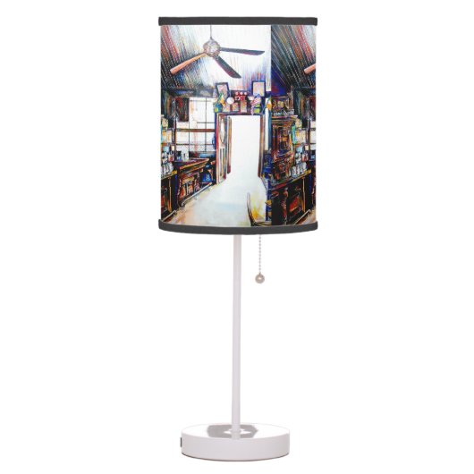 Love is Not a Wall, It's a Bridge Table Lamp (Left)