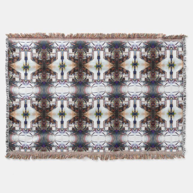 Love is Not a Wall, It's a Bridge Throw Blanket (Front)