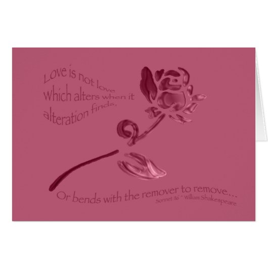 Love is Not Love... Cards (Front Horizontal)