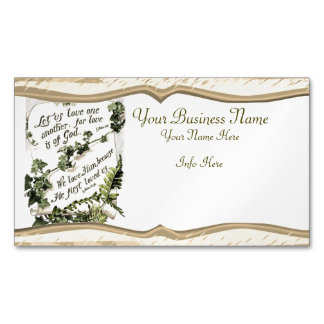 Love Is Of God Business Card Magnet