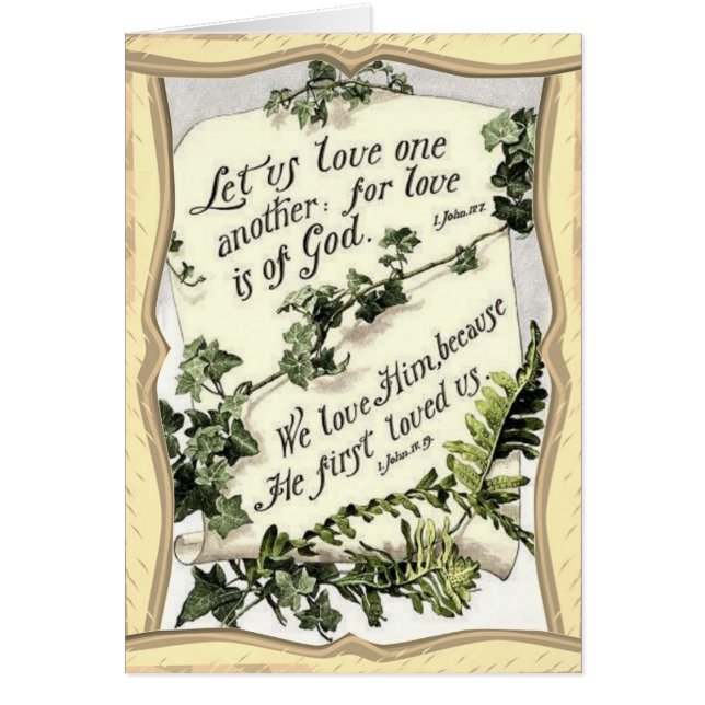 Love Is Of God Cards (Front)