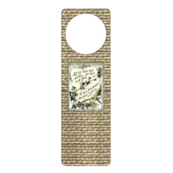 Love Is Of God Door Hanger by justcrosses at Zazzle