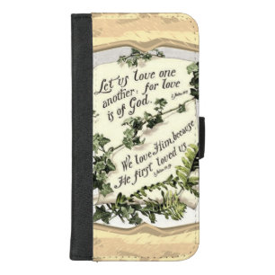 Love Is Of God iPhone 8/7 Plus Wallet Case