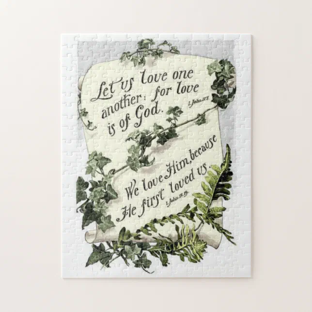 Love Is Of God Jigsaw Puzzle | Zazzle
