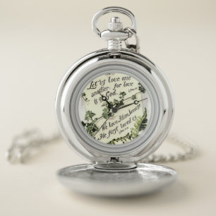 Love Is Of God Pocket Watch
