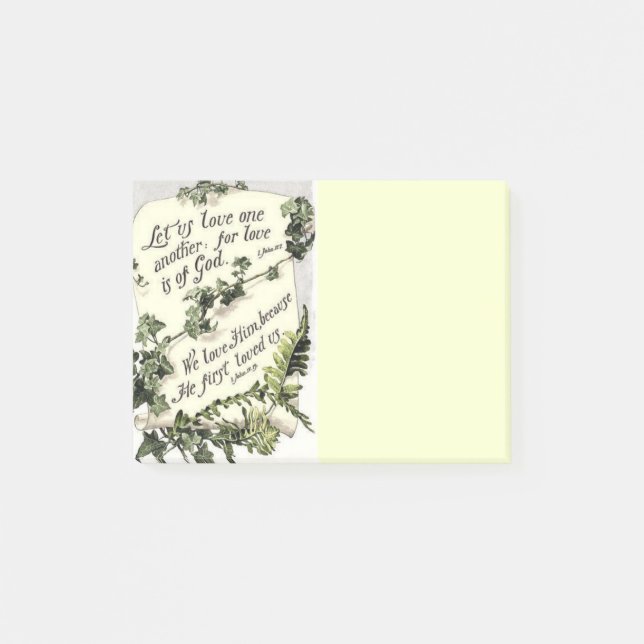Love Is Of God Post-it Notes (Front)