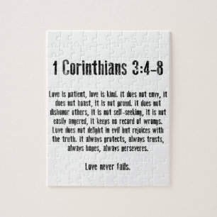 Love is Patient Jigsaw Puzzle