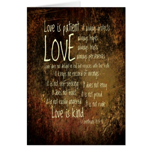Love Is Patient Mixture Cards (Front)