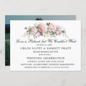 Love is Patient Wedding Announcement Invitation (Front/Back)