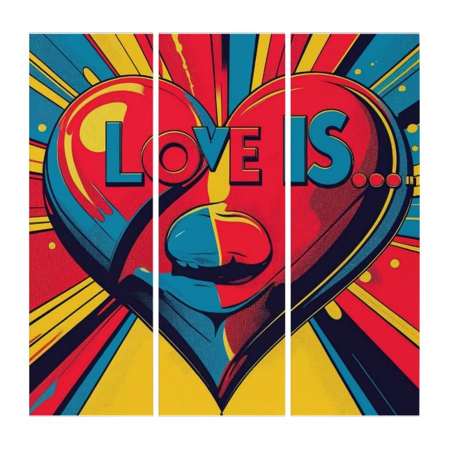 Love is...Pop Art  (Front)