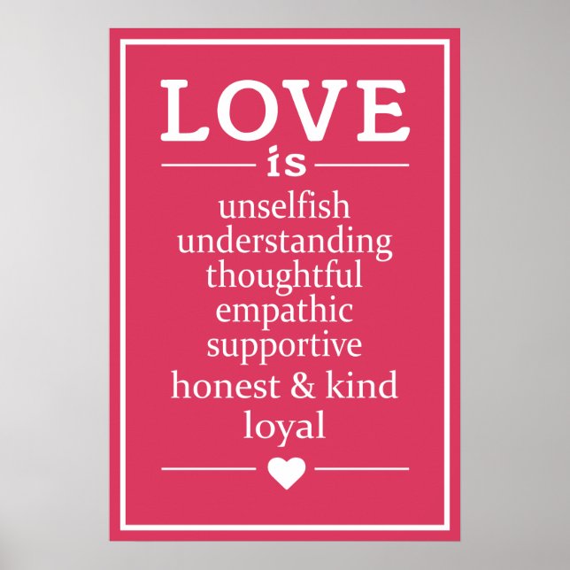 Love Is … poster (Front)