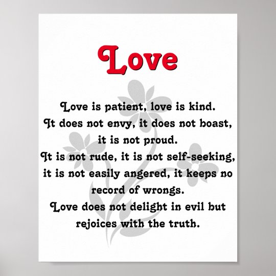 Love Is&hellip; Poster | Zazzle.com
