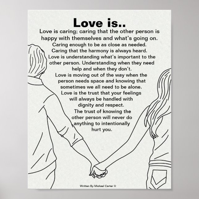 Love is... __Poster Poster (Front)