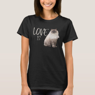 Love Is Ragdoll Cat Cat Owner T-Shirt