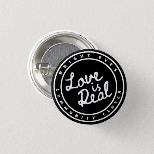 Love is Real Circle Logo Button