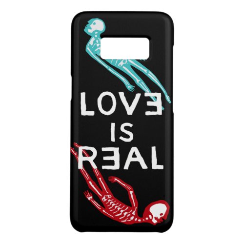 Love is Real Skeleton Samsung Case