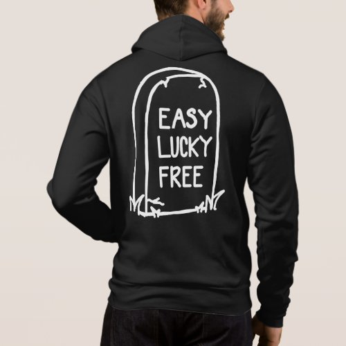 Love is Real x Easy Lucky Free Zipper Hoodie