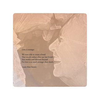 Love is Stronger Metal Print