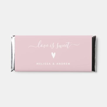 Love is Sweet -  Blush Pink Wedding 'Thank You' 