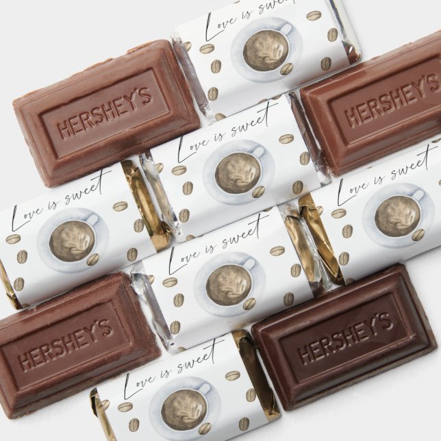 Love is sweet Brewing bridal shower Hershey's Miniatures (Assorted)