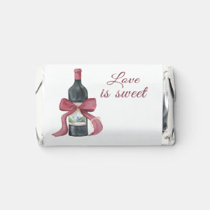 Love is sweet Bridal Shower Hershey's Miniatures