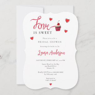 Love is Sweet Bridal Shower Invitation