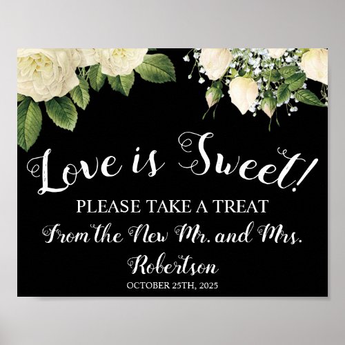 Love is Sweet Bridal Shower Wedding Sign