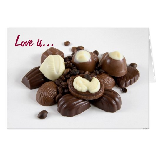 Love is Sweet Cards (Front Horizontal)