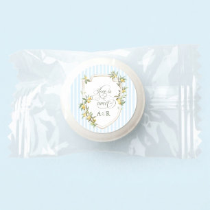 Love is Sweet Coastal Lemon Wedding Life Saver® Mints