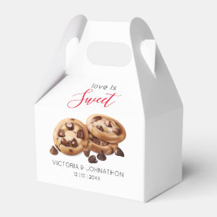 Love is Sweet Cookie Wedding Favor Box