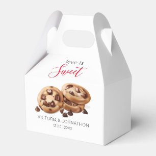 Love is Sweet Cookie Wedding Favor Box