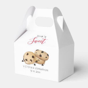 Love is Sweet Cookie Wedding Favor Box