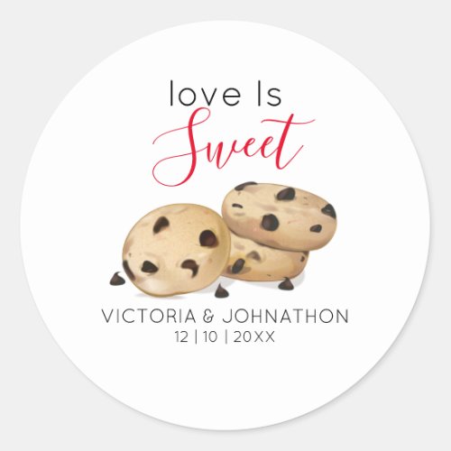 Love is Sweet Cookie  Wedding Favor Tags