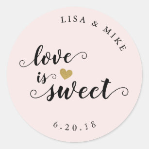 Candy Buffet Candy Favors Favor Stickers Labels White Watercolor Flowers Thank You Chalkboard Love is Sweet Favor Stickers Candy Bar Pretty Wedding Favor Stickers Love is Sweet