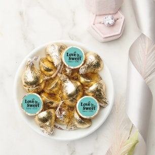 Love is Sweet Custom Wedding Hershey®'s Kisses®