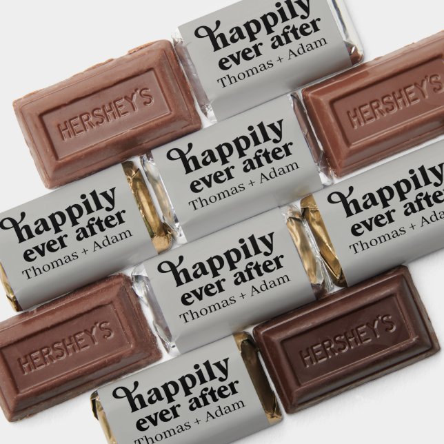 Love is Sweet Custom Wedding  Hershey's Miniatures (Assorted)