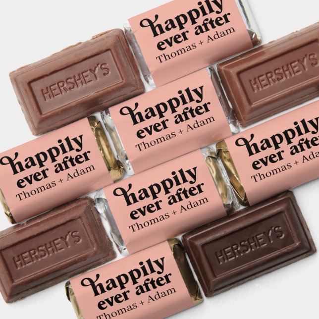 Love is Sweet Custom Wedding  Hershey's Miniatures (Assorted)