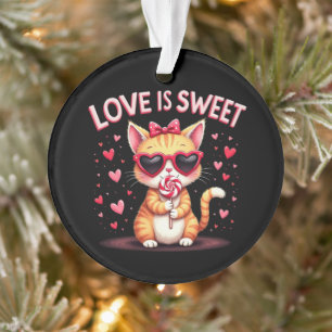 Love Is Sweet Delicious Moments Filled with Choco Ornament