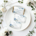 Love is sweet dusty blue floral hershey's miniatures<br><div class="desc">Love is sweet dusty blue floral Hershey's Miniatures
Matching items available.</div>