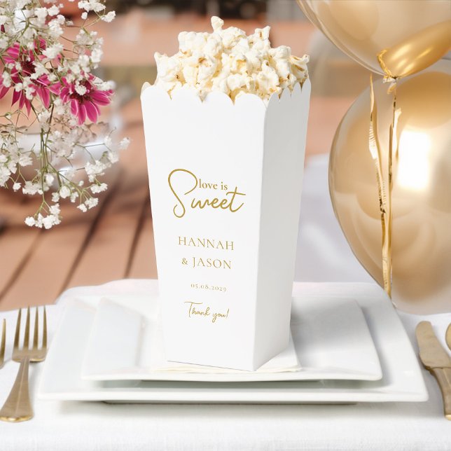 Love is Sweet! Elegant, Simpel  Favor Boxes (Creator Uploaded)
