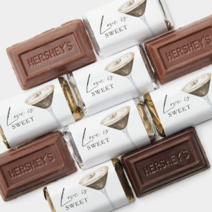 Love is sweet Espresso Martini Bridal shower Hershey's Miniatures